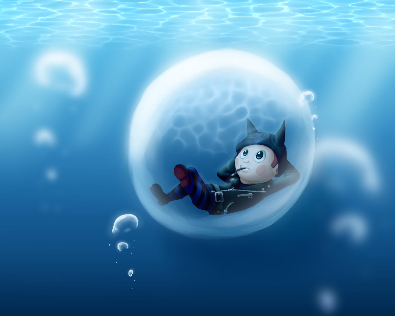 &quot;🫧🎾 haven&#39;t painted in a long time and i&#39;m rusty as hell didn&#39;t paint the ankle chain because i didn&#39;t feel like it 😴&quot;