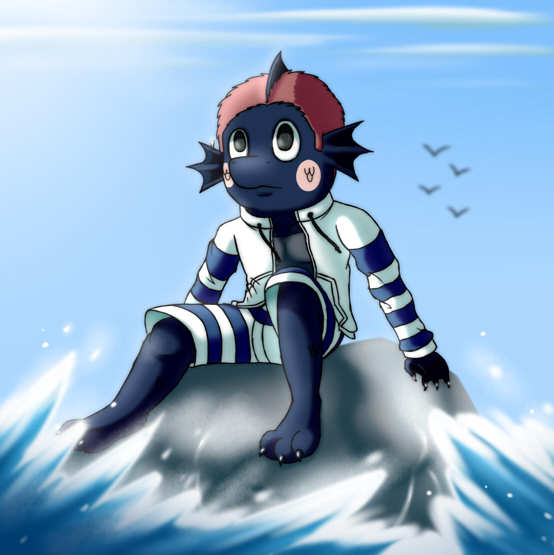 &quot;the star of the sea 🐟 ⭐&quot; (1/2)