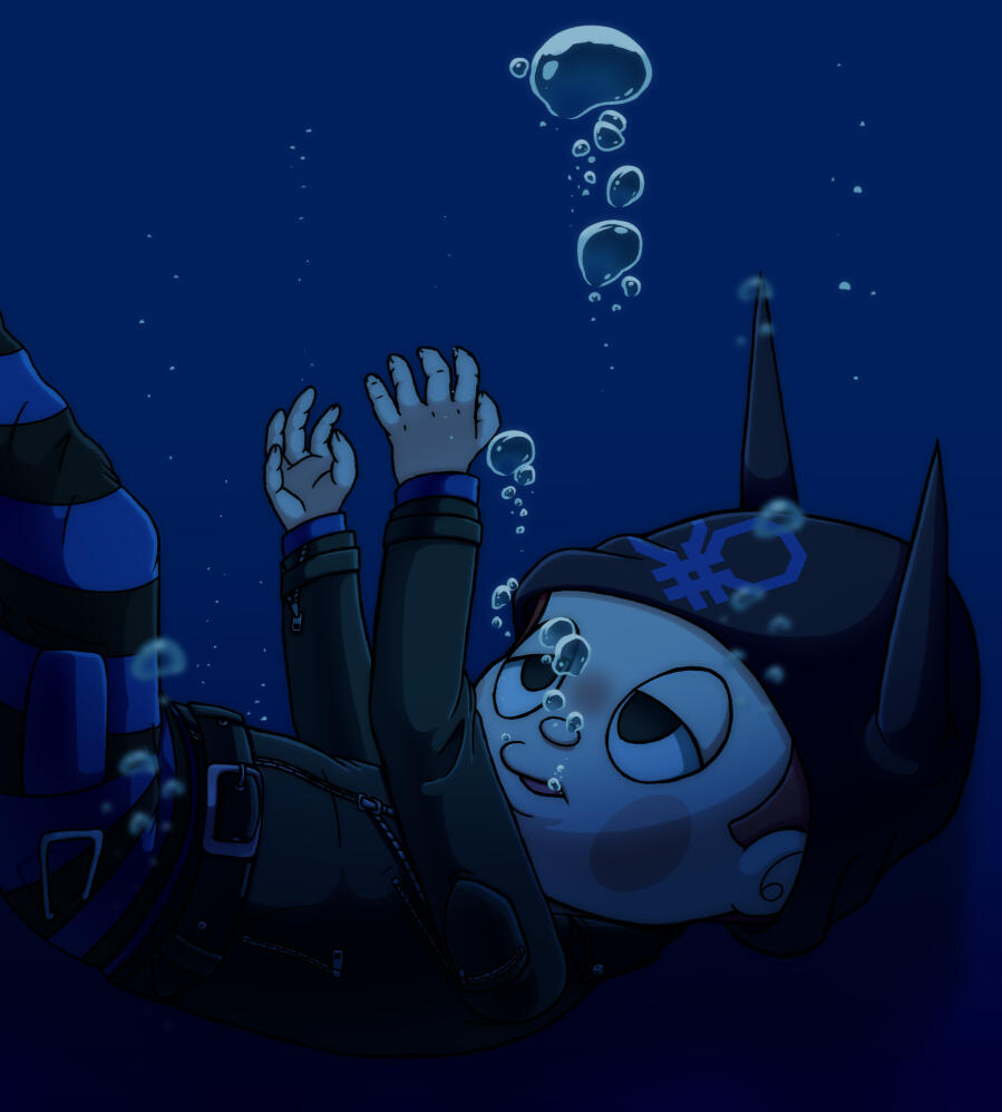 "redraw of my Now or Never promo art for the 1st anniversary of the fic! 💙"